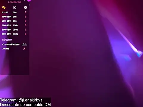Snapshot of Lenakirbys chatting on October 19, 7:20 am Lenakirbys online show from October 19, 7:20 am