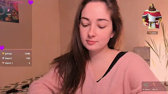 cClandesTina online show from November 27, 9:50 pm