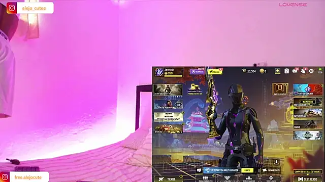 alejo cute online show from January 27, 3:07 pm