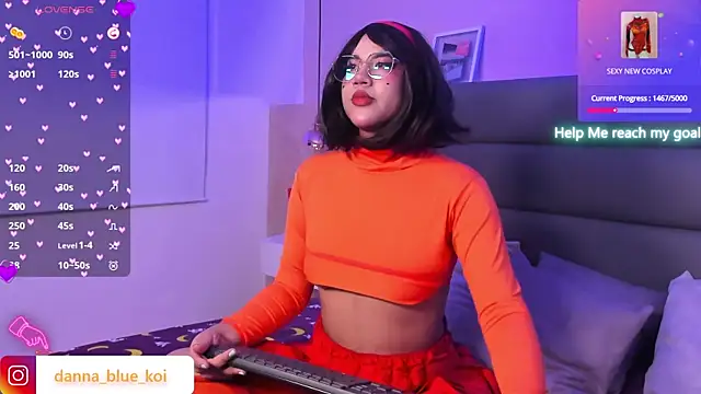 blue koi online show from January 3, 11:12 pm