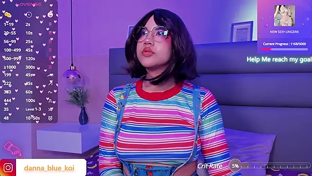 blue koi online show from January 19, 9:01 am