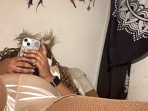 Sexy ebony BunNey online show from May 23, 2:50 am