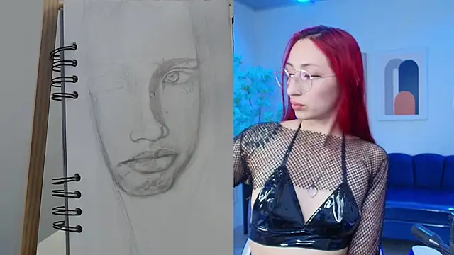 Snapshot of Vermelha_Gremory_ chatting on February 9, 6:26 pm Vermelha Gremory  online show from February 9, 6:26 pm