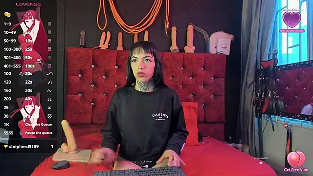 Snapshot of Alice_ch1 chatting on February 13, 9:49 pm Alice ch1 online show from February 13, 9:49 pm