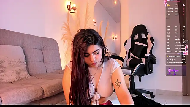 Danna adams01 online show from February 12, 5:26 am