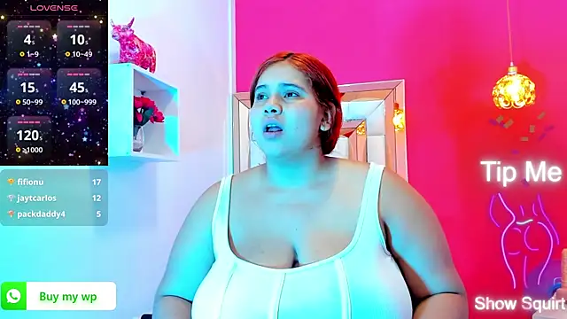 Alanna hot3 online show from February 4, 1:56 am