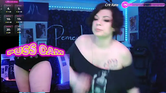 Snapshot of PenneyLayne chatting on February 5, 1:33 pm PenneyLayne online show from February 5, 1:33 pm