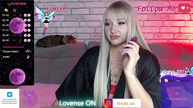 Eva Evile online show from February 8, 2:27 pm