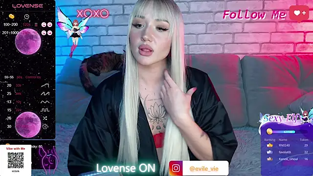 Eva Evile online show from March 8, 1:47 pm