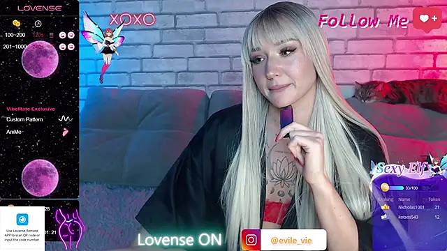 Eva Evile online show from March 9, 3:05 pm