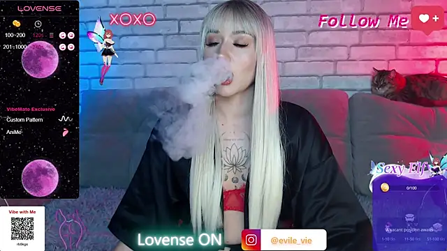 Eva Evile online show from March 13, 1:40 pm