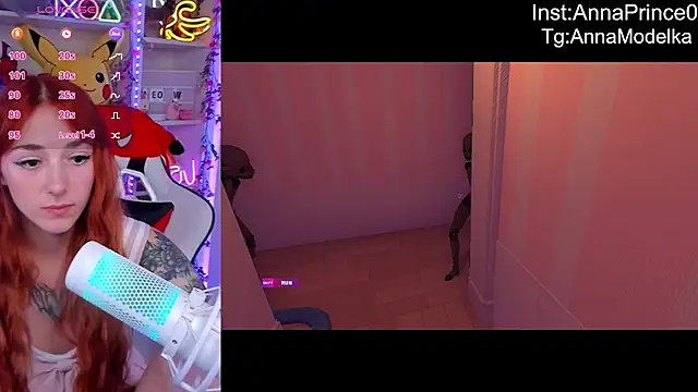 Anna Prince online show from March 8, 10:32 am