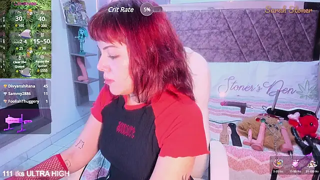 Sarah-Stoner online show from February 12, 7:35 pm