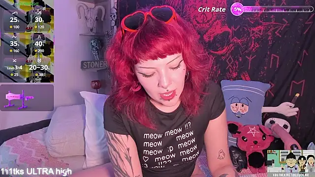 Snapshot of Sarah-Stoner chatting on February 10, 11:20 pm Sarah-Stoner online show from February 10, 11:20 pm