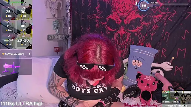 Snapshot of Sarah-Stoner chatting on February 11, 10:37 pm Sarah-Stoner online show from February 11, 10:37 pm