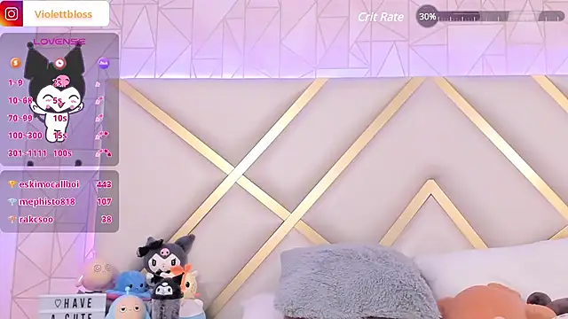 Violettbloss online show from February 6, 12:33 am