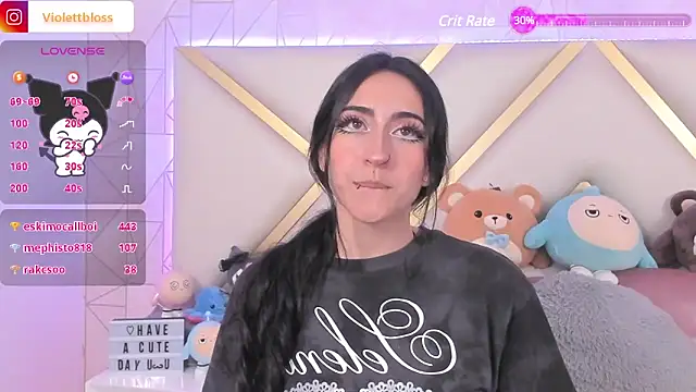 Violettbloss online show from February 6, 4:10 am