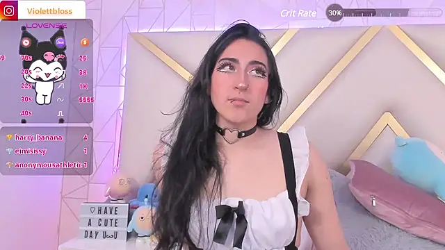 Violettbloss online show from February 7, 12:20 am