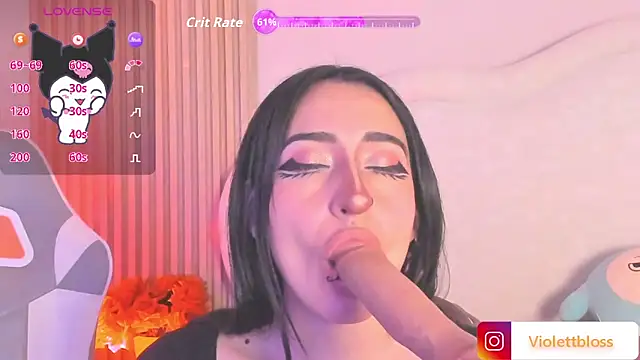 Violettbloss online show from September 12, 3:50 am