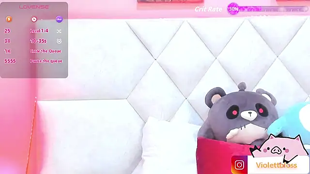 Violettbloss online show from September 25, 3:10 am