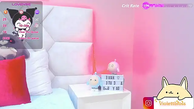 Violettbloss online show from September 26, 3:10 am