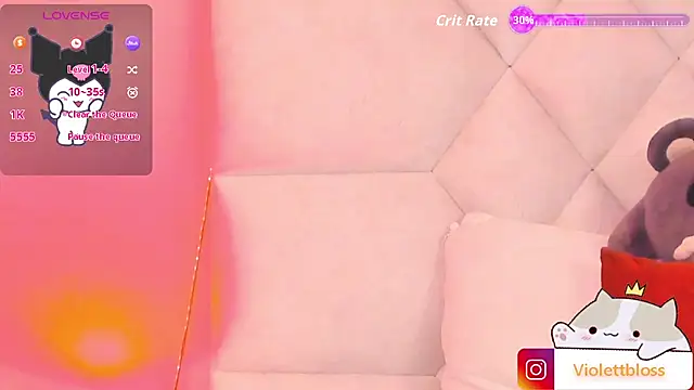 Violettbloss online show from October 2, 3:13 am