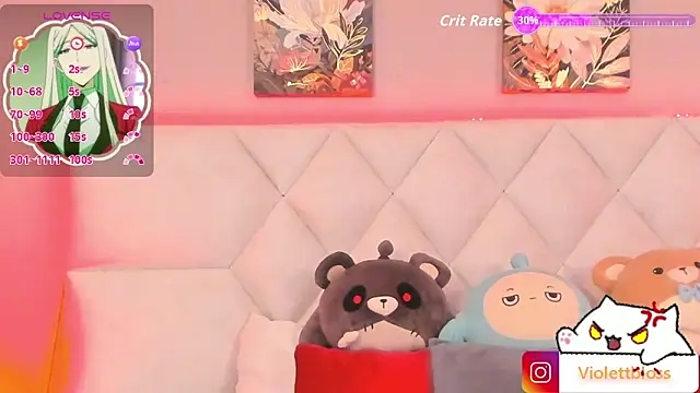 Violettbloss online show from October 3, 7:44 pm