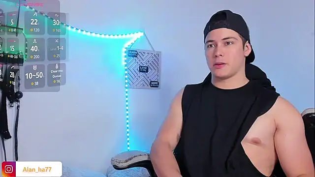 Alan hadid1 online show from February 16, 8:55 pm