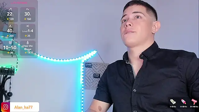 Alan hadid1 online show from February 22, 5:24 pm