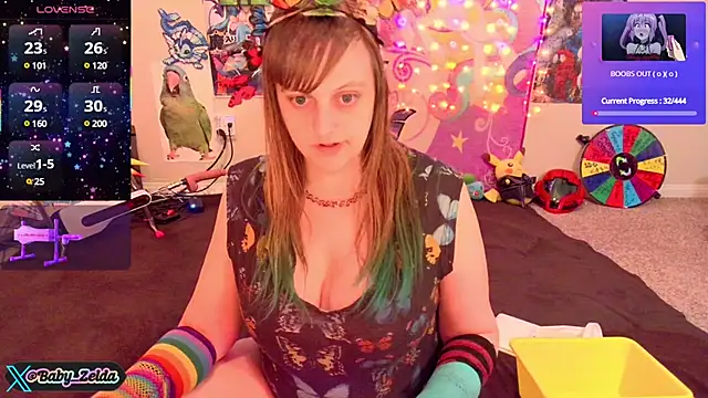 Snapshot of BabyZelda chatting on March 17, 10:38 am BabyZelda online show from March 17, 10:38 am