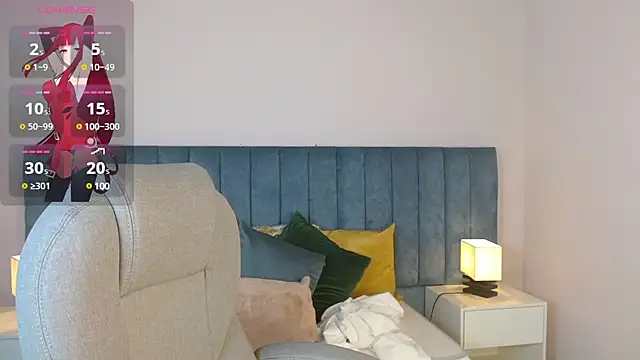 april bunnyy online show from February 5, 7:20 pm