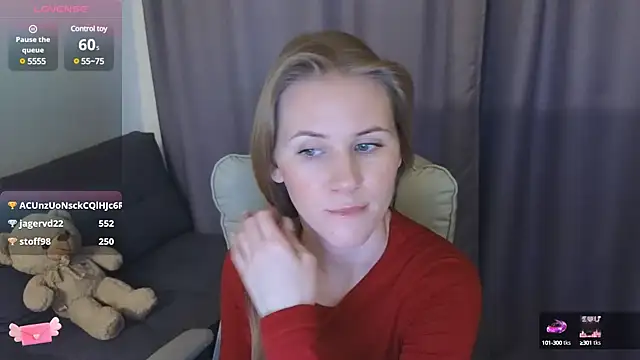 IsabelAllen online show from December 4, 1:09 pm