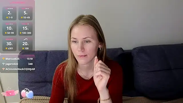 IsabelAllen online show from March 6, 1:24 pm