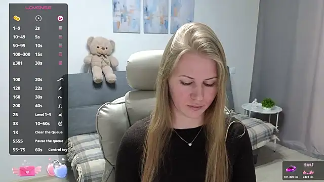 IsabelAllen online show from January 14, 10:43 am