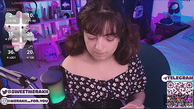 meraki fraise online show from March 18, 9:18 pm