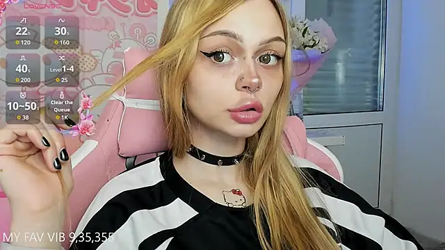 shy melony online show from April 3, 5:00 pm