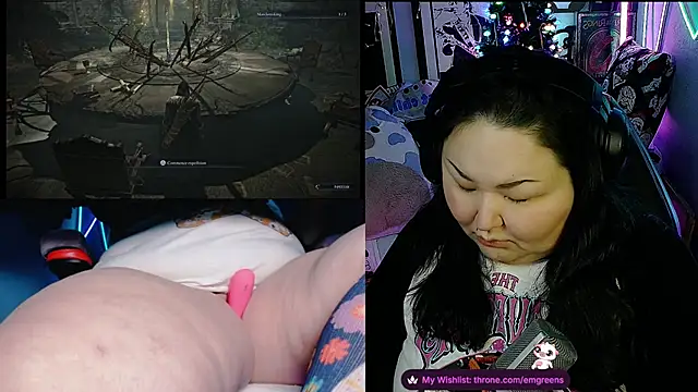 Snapshot of EmGreens chatting on March 2, 7:15 am EmGreens online show from March 2, 7:15 am