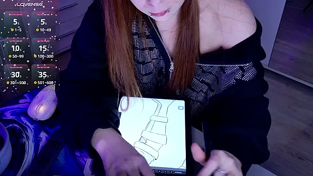 ValBae online show from March 8, 2:04 am