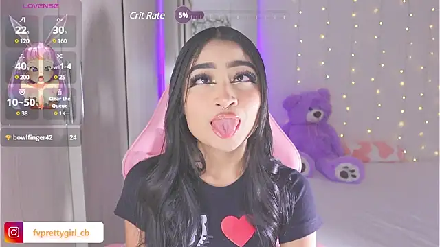 urfavprettygirl online show from March 14, 6:42 am