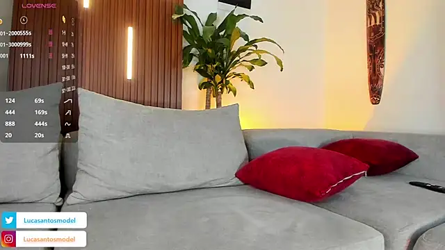 lucasanto  online show from December 3, 1:35 am