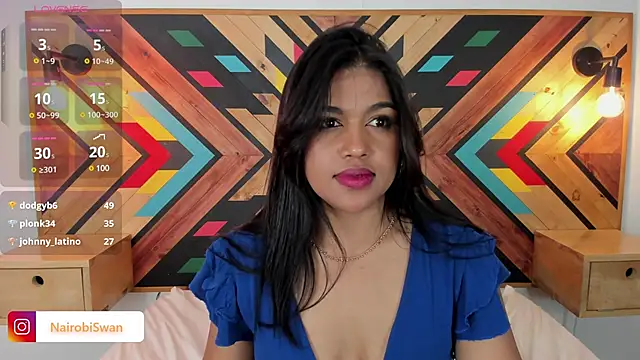 NaiirobiSwan online show from February 14, 2:07 am