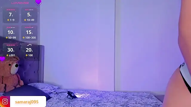 Snapshot of samara_jonness chatting on February 8, 4:05 am samara jonness online show from February 8, 4:05 am