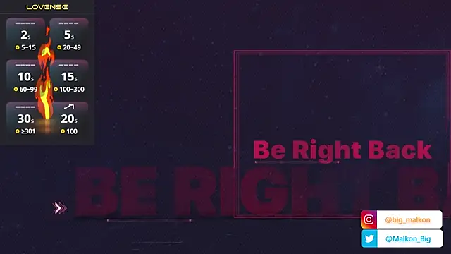 Malkon Big online show from March 21, 11:34 pm