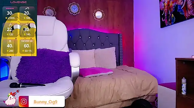 Snapshot of Bunny_O chatting on February 9, 2:38 am Bunny O online show from February 9, 2:38 am