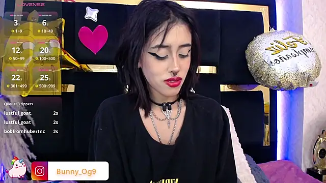 Snapshot of Bunny_O chatting on March 17, 2:30 am Bunny O online show from March 17, 2:30 am