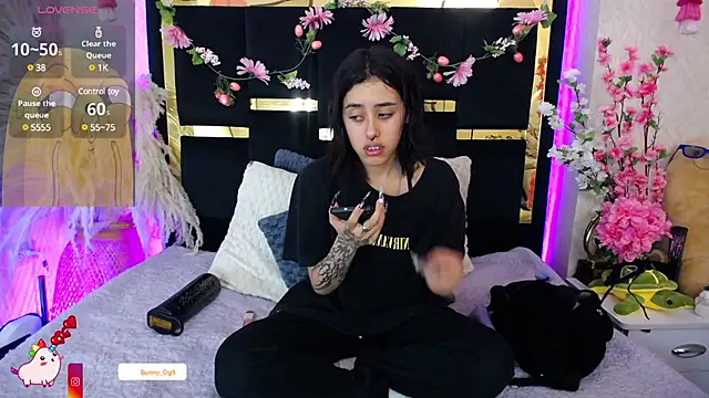 Snapshot of Bunny_O chatting on March 21, 8:29 pm Bunny O online show from March 21, 8:29 pm