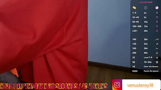 venusleroy  online show from December 25, 1:53 am