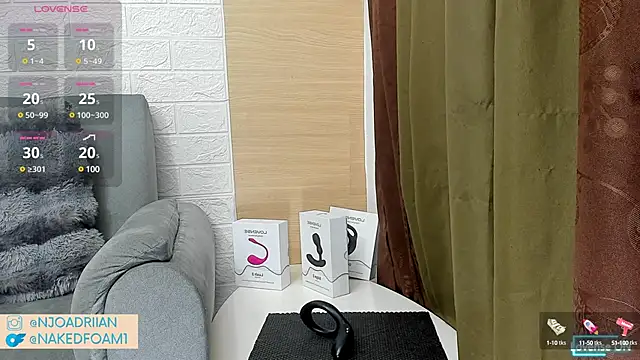 nakedfoam1 online show from February 27, 1:16 am