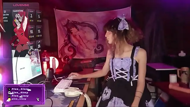 piou-sissy online show from October 7, 9:45 pm