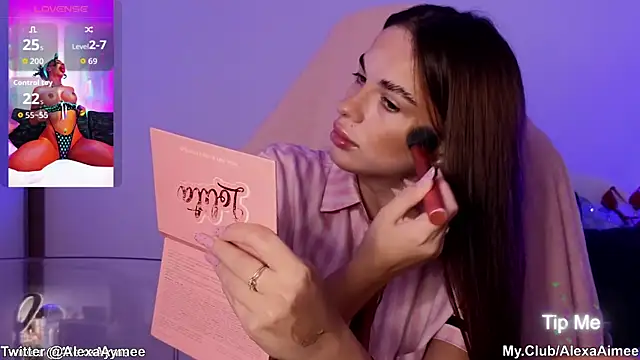 AlexaAimee online show from October 9, 7:56 pm